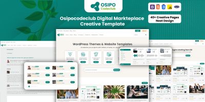 Osipocodeclub - Digital Downloads HTML Template