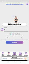 Dumbbell Workout - Android App Source Code Screenshot 2
