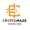 Crypto Coin Maze Logo
