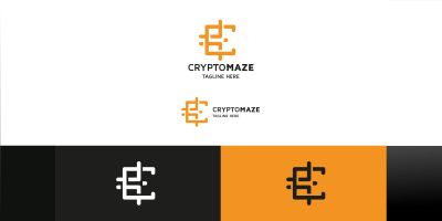 Crypto Coin Maze Logo