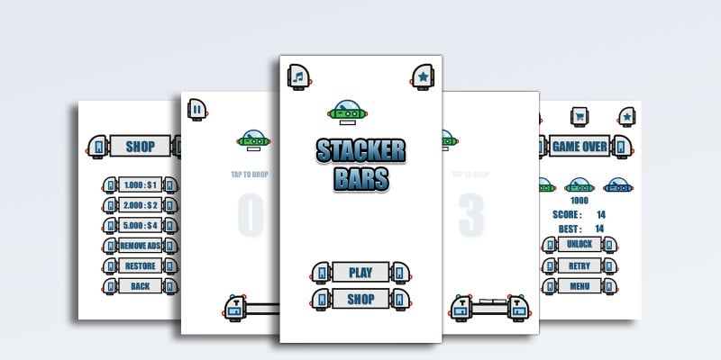 Stacker Bars Buildbox Template