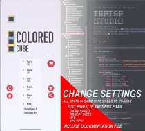 Colored Cube - iOS App Template Screenshot 3
