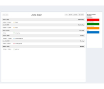 PHP Calendar Event Management  Screenshot 6
