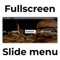 Fullscreen Slide Menu for Elementor 