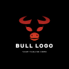Bull Logo Template Design 