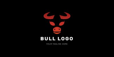 Bull Logo Template Design 