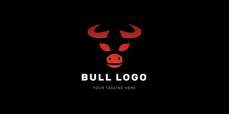 Bull Logo Template Design 