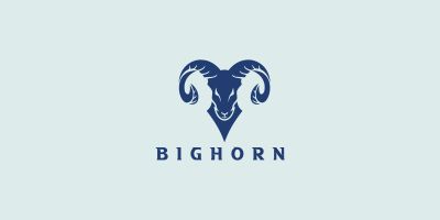 Bighorn Wild Logo Template 