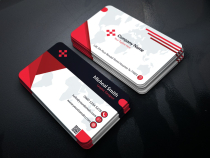 Simple Business Card Design Template Screenshot 3