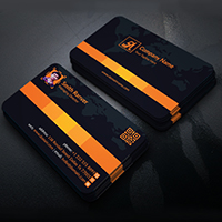 Corporate Business Card Design Template 1