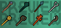 2D small Characters Weapon Pack Screenshot 2