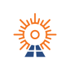 Solar Energy Modern Logo
