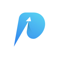 Letter P Arrow Logo