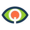 Letter Q Eye Logo