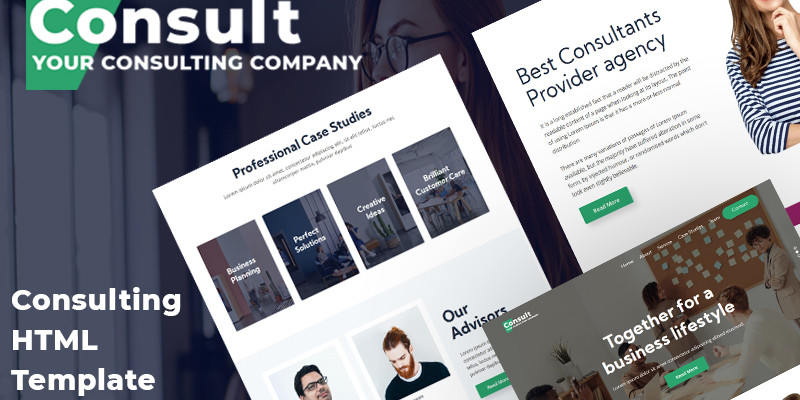 Consult - Consultation Firm HTML Template 