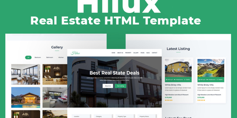 Hilux - Real Estate HTML Template
