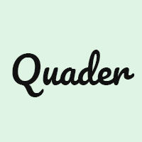Quader - Personal Portfolio Template