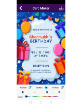 Android Invitation Card Maker Screenshot 11