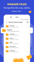 File Manager With Cloud Support - Android Source C Screenshot 1