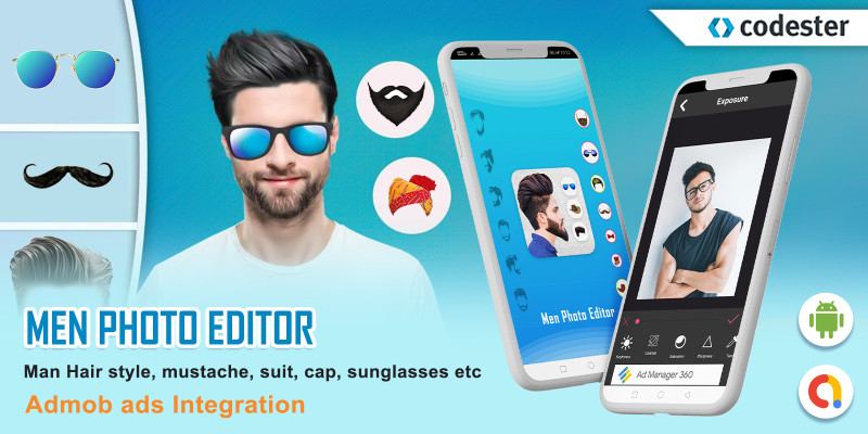 Men Photo Editor - Android Source Code
