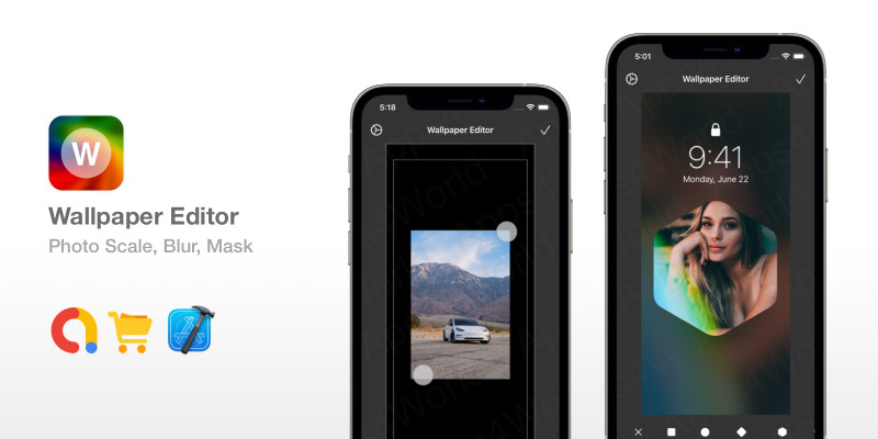 Wallpaper Editor - Full UIKit SwiftUI Source Code