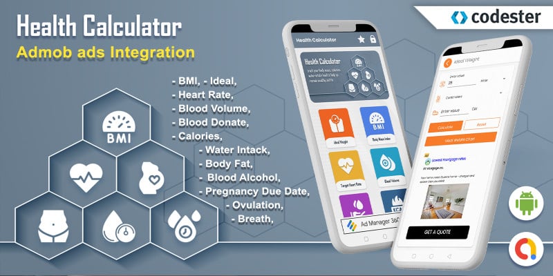 Health Calculator - Android Source Code