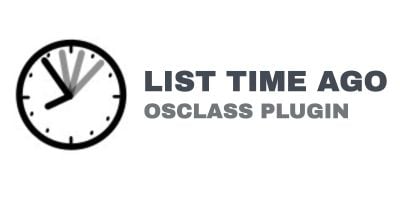 List Time Ago Plugin for Osclass