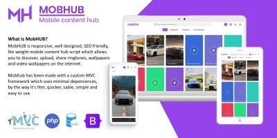 MobHUB - Mobile Content Hub Script