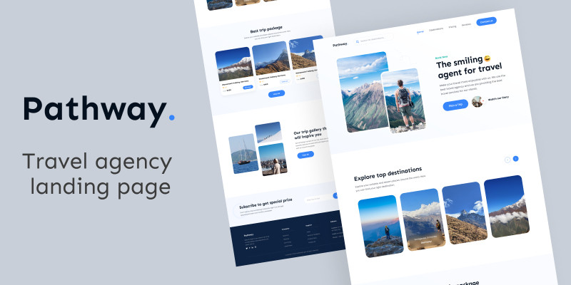 Pathway – Travel landing page