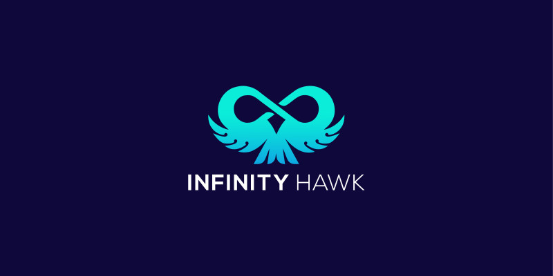 Infinity Hawk Logo Template 