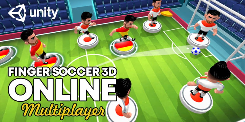 Finger Soccer 3D Online PvP Unity Game