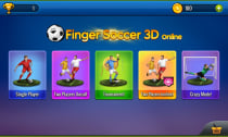Finger Soccer 3D Online PvP Unity Game Screenshot 1