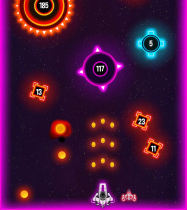 Neon Blaster - Complete game template for Unity3D Screenshot 2