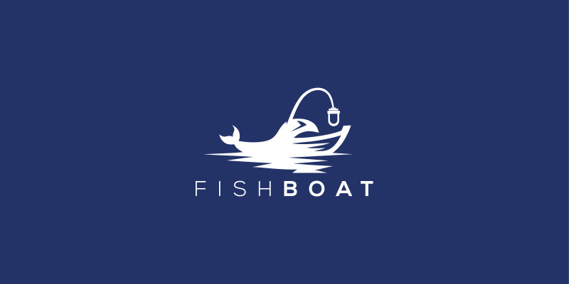 Fishing Boat Logo Template by Farahnaveed007