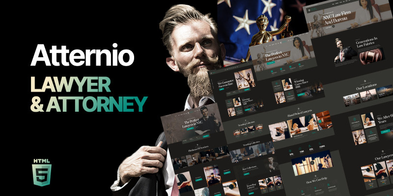 Atternio Lawyer HTML5 Website Template