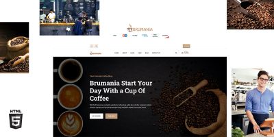 Brumania HTML5 Website Template
