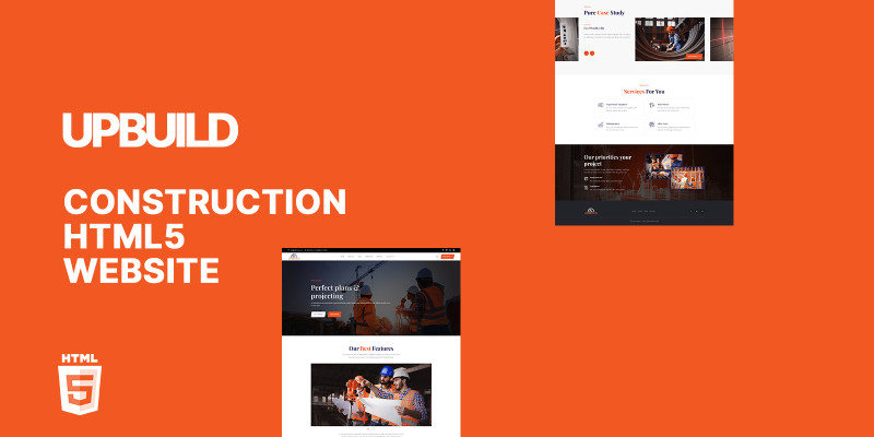 Upbuild Construction Company HTML5  Template