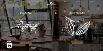 Brownroast - Coffee HTML5 Website Template