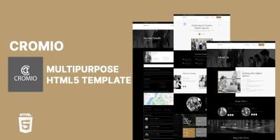 Cromio Multipurpose HTML5 Website Template