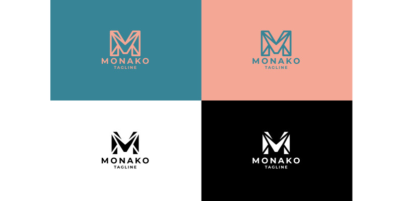 Monako Letter M Logo