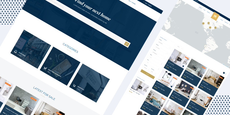 Real Estate Directory Moison WordPress Theme