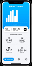 Fuel Tracker - Gas Log And Prices iOS App Screenshot 1