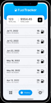 Fuel Tracker - Gas Log And Prices iOS App Screenshot 3
