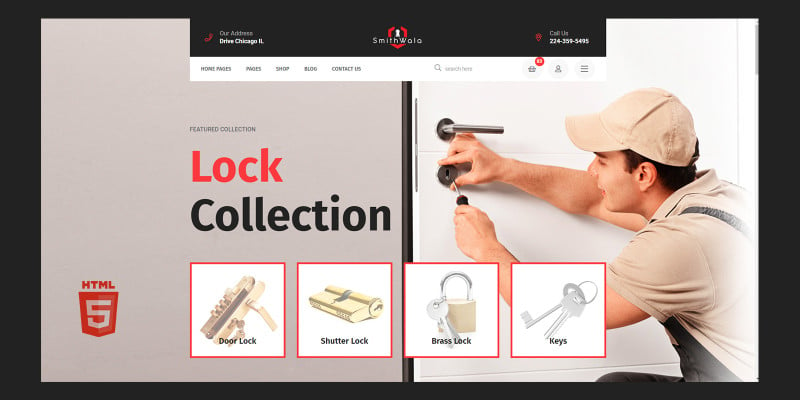 Smithwala Key Smith HTML5 Website Template