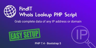 FindIT Whois IP Lookup PHP Script