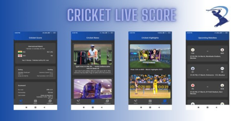 Cricket Live Score Flutter Application