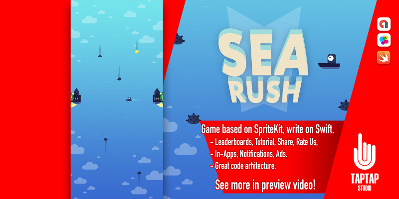 Sea Rush - IOS Source Code