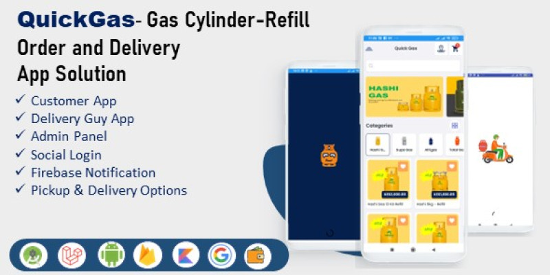 Quickgas - Gas Cylinder Delivery App Android