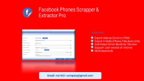 Social Media Phones Scrapper And Extractor Python Screenshot 2