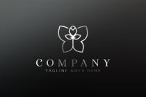 Rose Butterfly Logo Template Screenshot 1